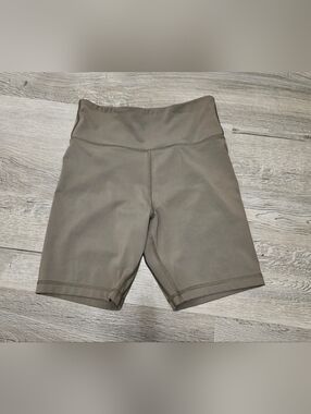 Tentree High-Waist Women’s Bike Shorts - Olive